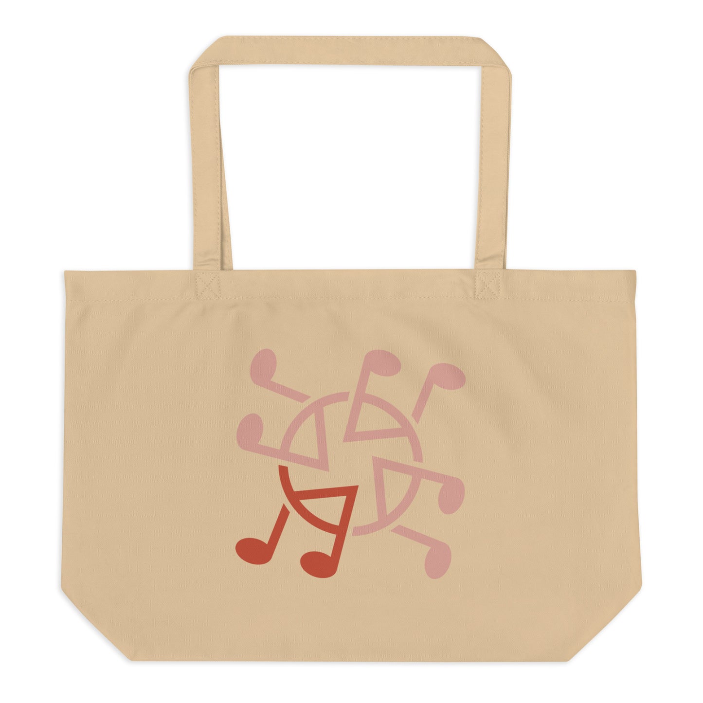 Large organic tote bag