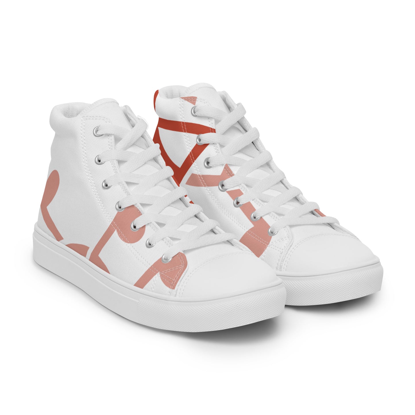 Men’s high top canvas shoes